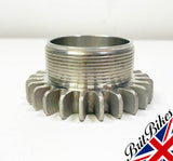 NORTON ES2 SINGLE CYLINDER EXHAUST ROSE NUT - MADE IN ENGLAND - A2/168S