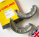 GENUINE GIRLING BRAKE SHOES BSA A7 A10 A65 B31 B32 B33 B34 M21 M33 - 67-5558