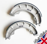 GENUINE GIRLING BRAKE SHOES BSA A7 A10 A65 B31 B32 B33 B34 M21 M33 - 67-5558