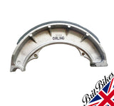 GENUINE GIRLING BRAKE SHOES BSA A7 A10 A65 B31 B32 B33 B34 M21 M33 - 67-5558