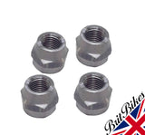TRIUMPH BIG END CON ROD NUT CEI - SET OF FOUR - PHILIDAS 70-2922 70-5324 71-1957
