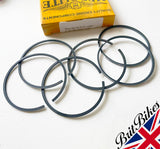 PAIR OF PISTONS TRIUMPH T100 500CC MODELS ETC (68-74) 69MM +040 OVERSIZE - 18786