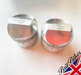 PAIR OF HEPOLITE PISTONS & RINGS TRIUMPH T100 500CC (1968-74) 69MM +020 18786
