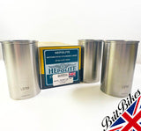 3x HEPOLITE BSA A75 TRIUMPH T150 T160 CYLINDER LINER SET MADE IN ENGLAND 70-8914