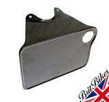 REAR NUMBER PLATE BRACKET PRE WAR NORTON SINGLES GLOSS BLACK NM8816