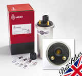 LUCAS 6V OIL FILLED HIGH PERFORMANCE IGNITION COIL - TRIUMPH BSA & NORTON 17M6