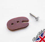 LUCAS DYNAMO TERMINAL PLATE & SCREW - MADE IN ENGLAND 200829