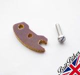 LUCAS DYNAMO TERMINAL PLATE & SCREW LATER E3LM E3L E3N - MADE IN ENGLAND 200908
