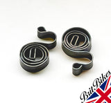 LUCAS BRUSH TENSION SPRINGS (PAIR) E3L E3LM DYNAMO 220197 MADE IN ENGLAND