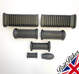FOOTREST KICKSTART GEAR CHANGE STAND RUBBER SET TRIUMPH T140 BONNEVILLE TR7