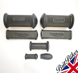 TRIUMPH TWIN FOOTREST KICKSTART GEAR CHANGE STAND RUBBER SET 1968-