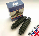 FORK GAITERS HEAVY DUTY TRIUMPH T100 T100SS T110 T120 TR6 PAIR 97-0962