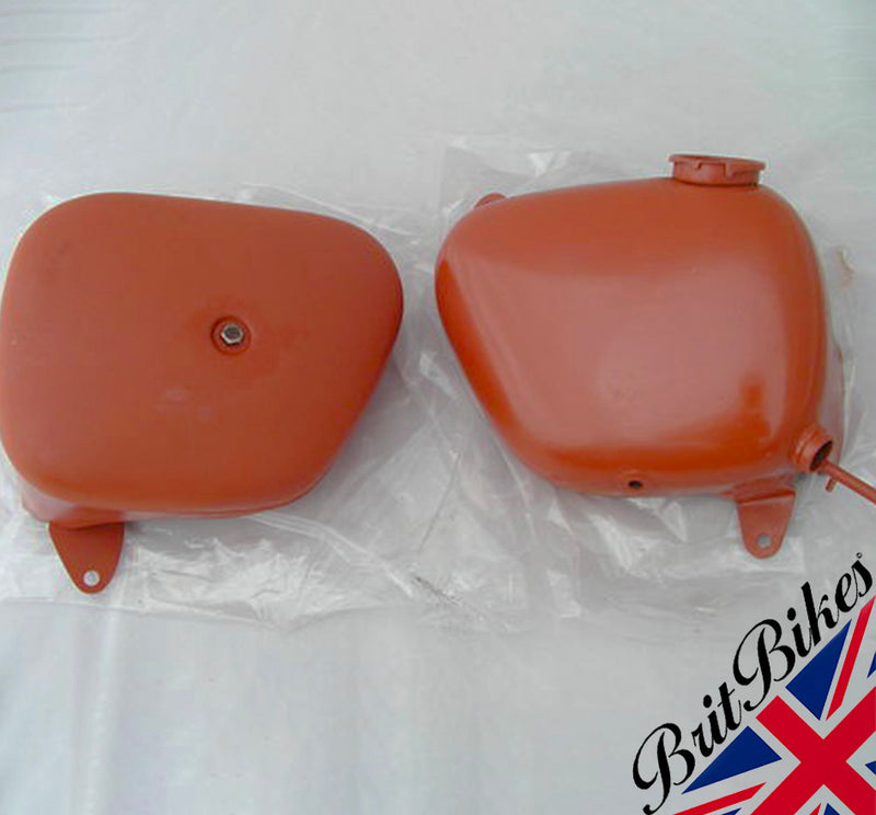 TRIUMPH PRE UNIT MODELS OIL TANK & TOOL BOX SET (1955-58) 83-3780 83-3756