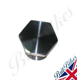 FORK STANCHION TOP NUT SINGLE FOR NORTON COMMANDO 750 850 - UK MADE - 06-0345