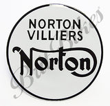 NORTON COMMANDO FASTBACK 750 TANK BADGE - 06-0499, 06-0864 PREMIUM QUALITY!