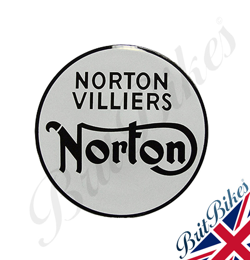 NORTON COMMANDO FASTBACK 750 TANK BADGE - 06-0499, 06-0864 PREMIUM QUALITY!