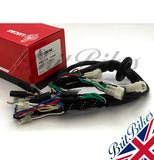 LUCAS BRAIDED HEADLAMP WIRING HARNESS - NORTON COMMANDO MK3 (1975-) - 06-6438