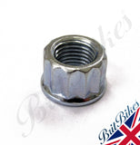 TRIUMPH CYLINDER BASE NUT 3/8” UNF T120, T140, T150 (1969-) & BSA A65 - 21-0692