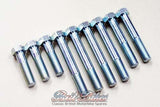 CYLINDER HEAD BOLT SET - BSA A7, A10 - 9 PIECE SET - 00-0122