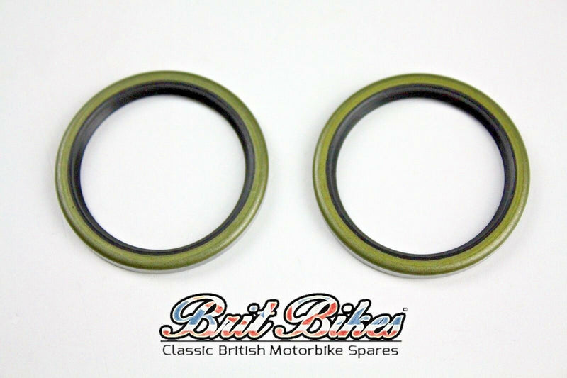 2 x FORK OIL SEAL BSA C15 B40 Star SS80 VELOCETTE Mac Viper Venom 40-5049, 355/4