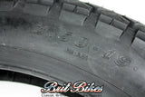 PAIR OF CLASSIC TRIUMPH TYRES & INNER TUBES 3.25 X 19 FRONT & 3.50 X 19 REAR