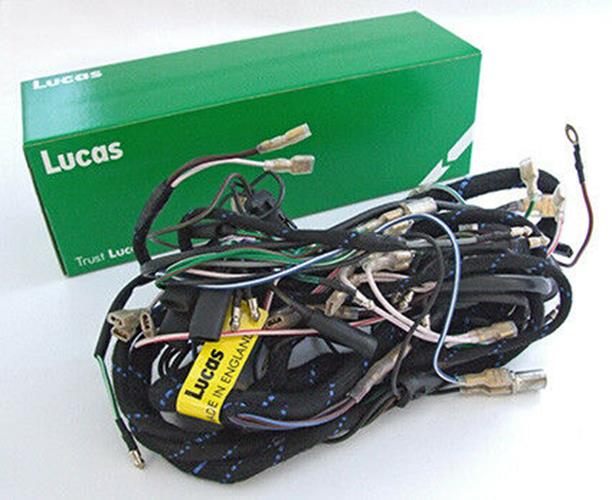 GENUINE LUCAS MAIN WIRING HARNESS BSA B25 B50SS (71-72) MADE IN ENGLAND 54959480