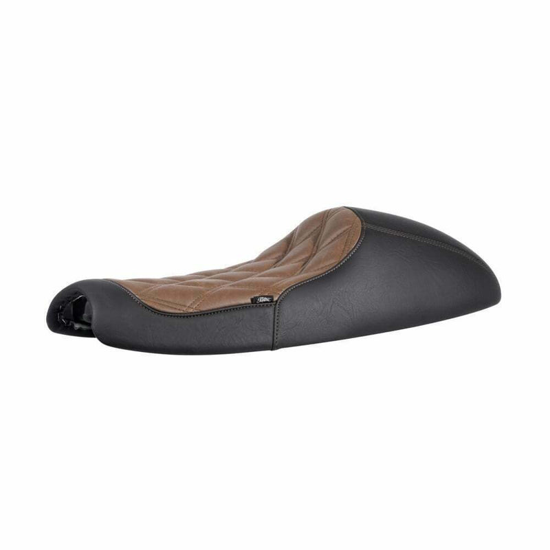 Motone Triumph Bonneville Cafe Racer Seat Brown Black T100 Thruxton Scrambler