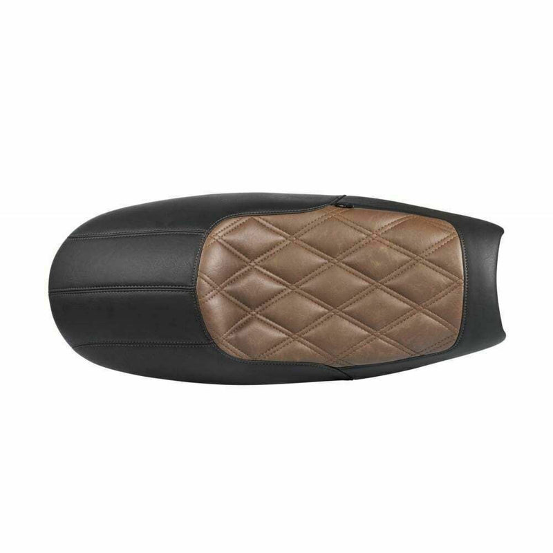 Motone Triumph Bonneville Cafe Racer Seat Brown Black T100 Thruxton Scrambler