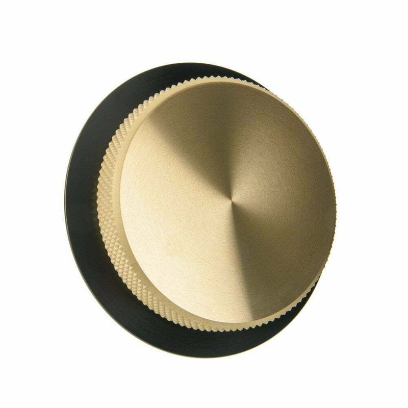 Motone BMW Airhead Billet Gas Fuel Petrol Tank Cap - Brass & Black