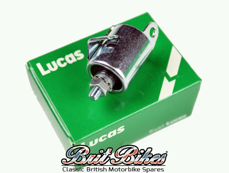GENUINE LUCAS CONDENSER - FITS LUCAS 18D2 DISTRIBUTOR & 4CA CONTACT 425377
