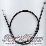 THROTTLE CABLE 26" NORTON COMMANDO ROADSTER SS FASTBACK (1971-73) LONG - 06-1451