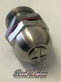 OIL PRESSURE RELEASE VALVE STAINLESS STEEL TELL TALE TRIUMPH T110 T120 - 70-4191