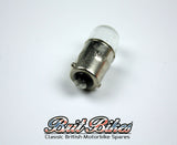 Genuine Lucas Motorcycle Pilot Light Bulb Single 12V 4W BA9S - LLB233T