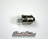 Genuine Lucas Motorcycle Pilot Light Bulb Single 12V 4W BA9S - LLB233T