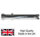 LH POLISHED FORK SLIDER CONICAL for 1972- models Triumph BSA 97-4342