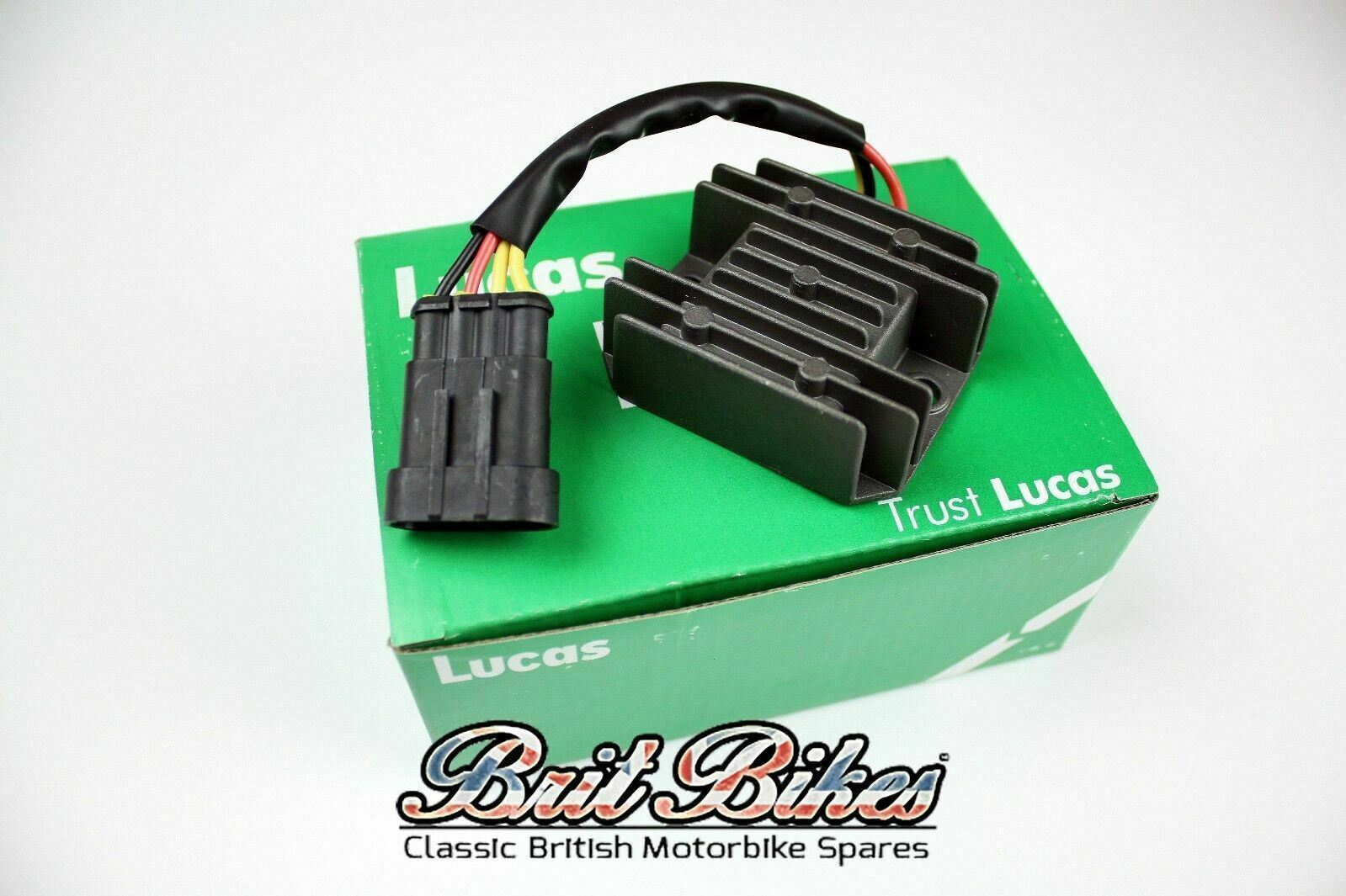 Genuine Lucas Classic 120W Single Phase Rectifier Regulator - Triumph BSA Norton Genuine Lucas Classic 120W Single Phase Rectifier Regulator - Triumph BSA Norton