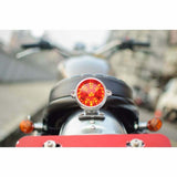 Motone Eldorado Tail Light LED Polish & Mount - Cafe Racer Hot Rod Bobber Custom