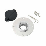 Motone BMW K75 K100 K1100 K Series Airhead Monza Fuel Petrol Tank Cap Kit Black