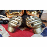 Motone Brass TPS Carb Throttle Body Cover x2 Triumph Bonneville Thruxton Bobber