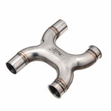 Motone X-Pipe Lite Delete Exhaust - Triumph Bobber, Speedmaster