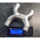 Motone X-Pipe Lite Delete Exhaust - Triumph Bobber, Speedmaster