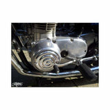 Motone Yamaha XS650 Alternator Cover - Rippled - Polished