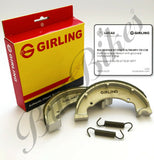 Girling Brake Shoes Triumph Tiger T20 Cub Front and Rear GROOVED 90-5719 37-0977