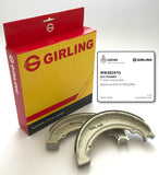 BRAKE SHOES TRIUMPH T120 T140 BONNEVILLE T150 REAR CONICAL HUB 37-3925, 37-3926
