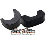 FRONT & REAR FUEL PETROL TANK MOUNTING RUBBER FOR BSA A50 A65 - 68-8017 68-8018
