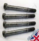 TRIUMPH T120 BIG END BOLT- UNF - 70-6576, 21-2016 **SET OF 4** MADE IN ENGLAND