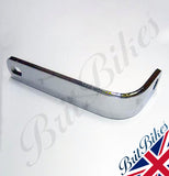 CHROME 'L' SHAPED EXHAUST PIPE BRACKET FOR TRIUMPH T100 T120 T140 - 70-6857