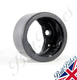 Rubber binnacle for BSA A65/B25/B44/A50 speedometer and tachometer mounting.  OEM: 83-0281, 68-9415
