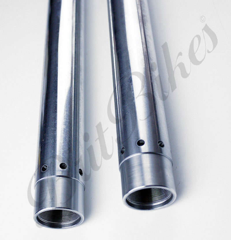 PAIR FORK STANCHIONS BSA A75 ROCKET 3 SHUTTLE VALVE 28TPI - MADE IN UK 97-3904
