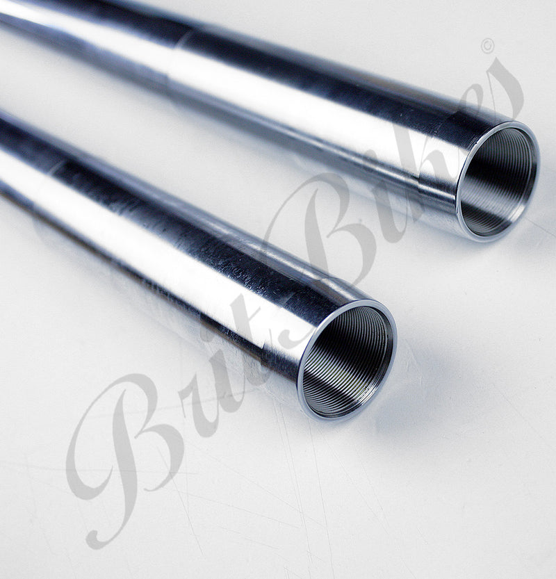 PAIR FORK STANCHIONS BSA A75 ROCKET 3 SHUTTLE VALVE 28TPI - MADE IN UK 97-3904